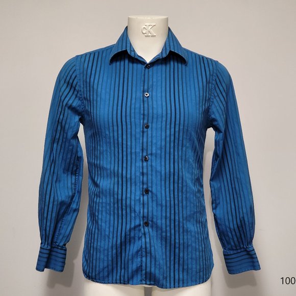 Mens Dress Shirt Long Sleeved - Picture 1 of 5
